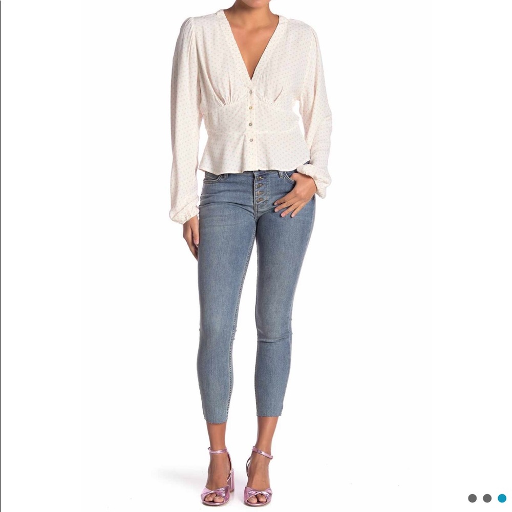 🆕 NWT Free People Reagan Jeans